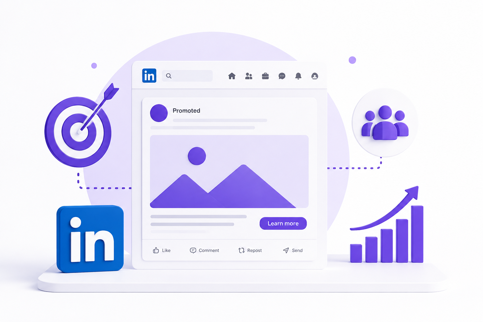 advertise on linkedIn